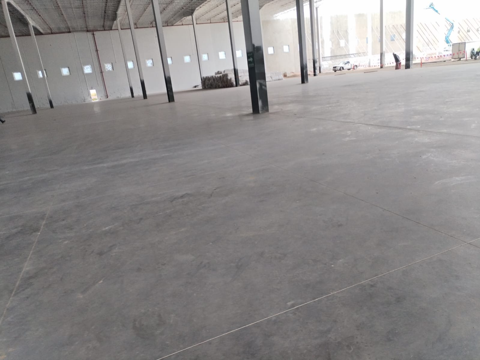 Piso industrial pulido