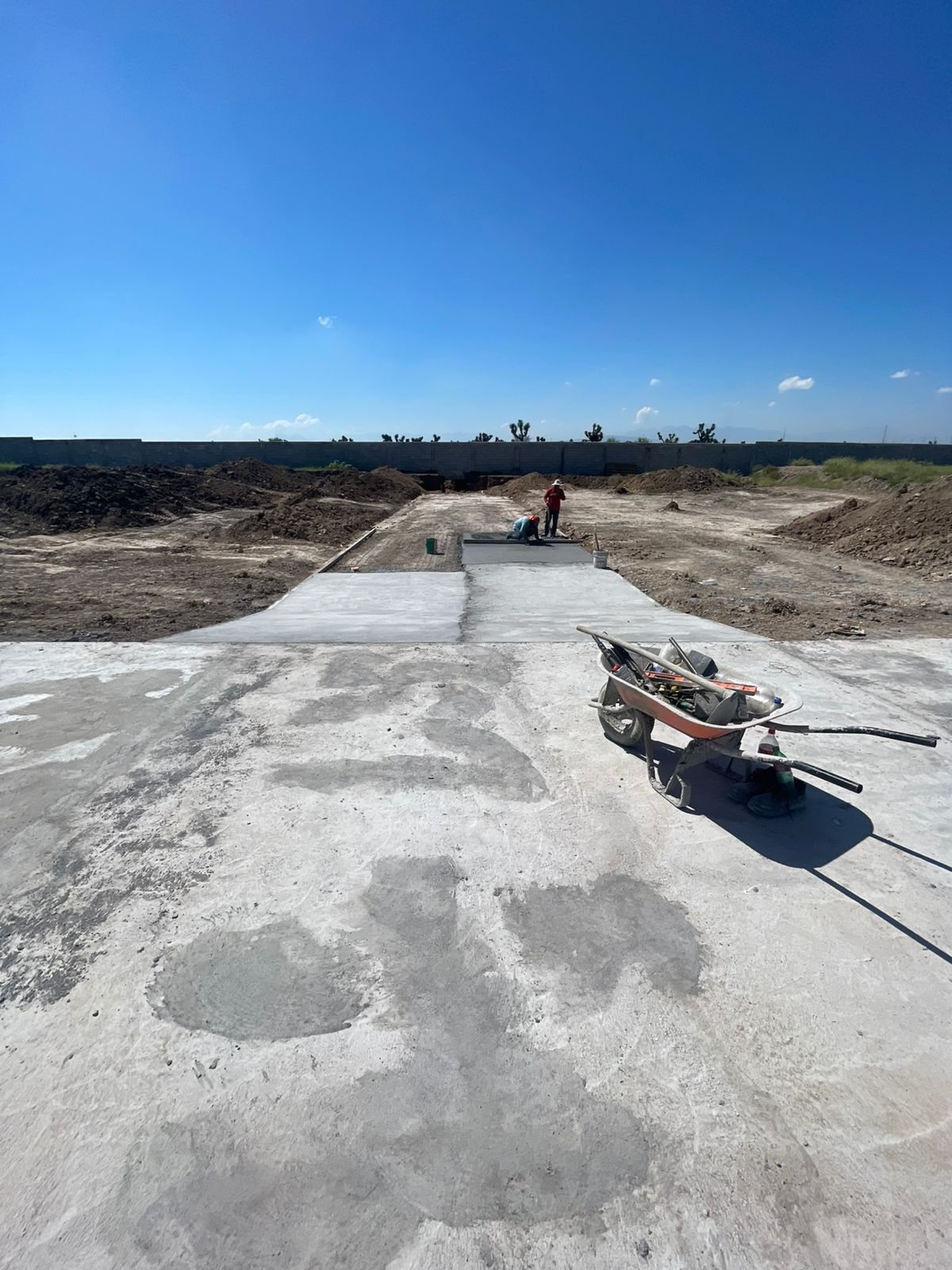 Vialidad terminada de pavimento hidráulico — base del estudio de impacto vial CIMTRA